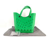BALENCIAGA Rubber Handbag Crocs Collaboration Tote Bag