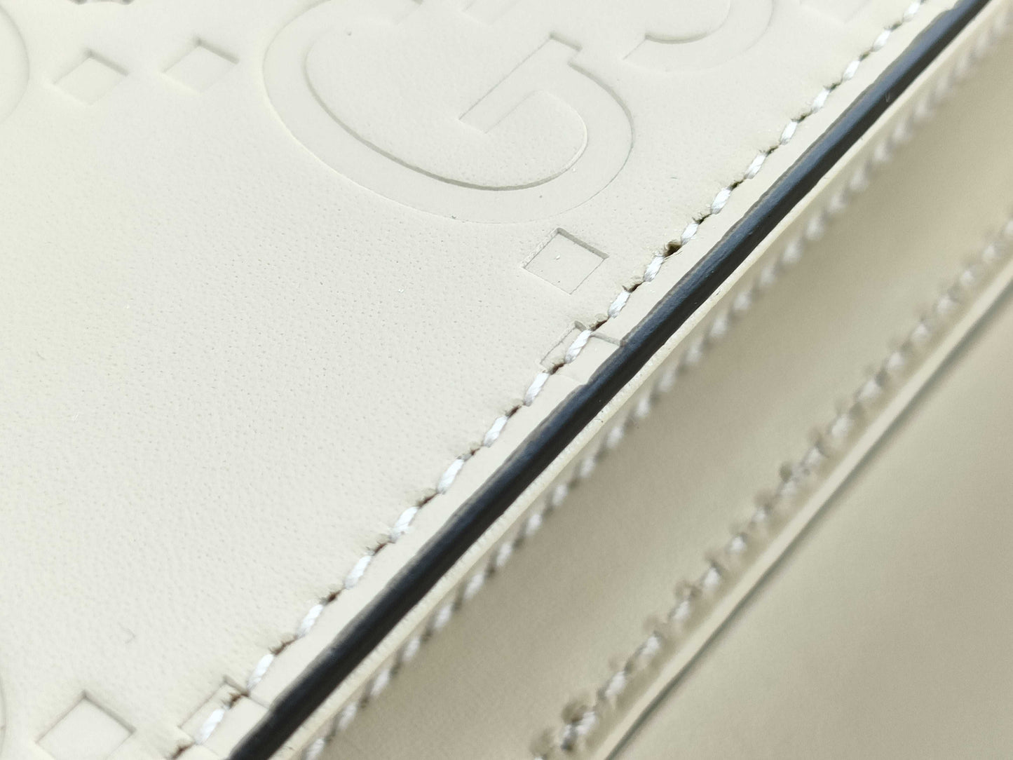 GUCCI Unused GG Leather Shoulder Bag