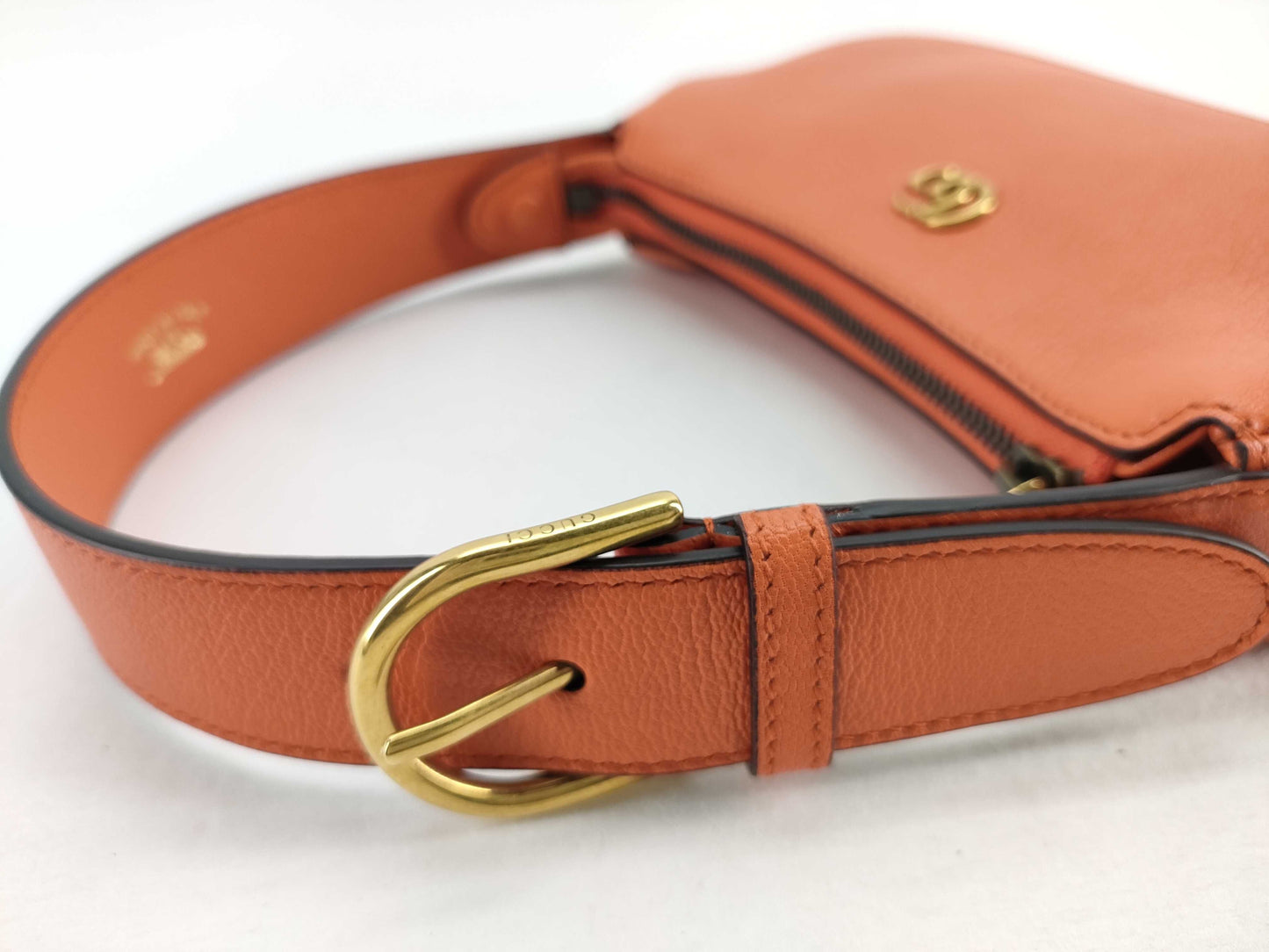 GUCCI Aphrodite Handbag Orange Handbag
