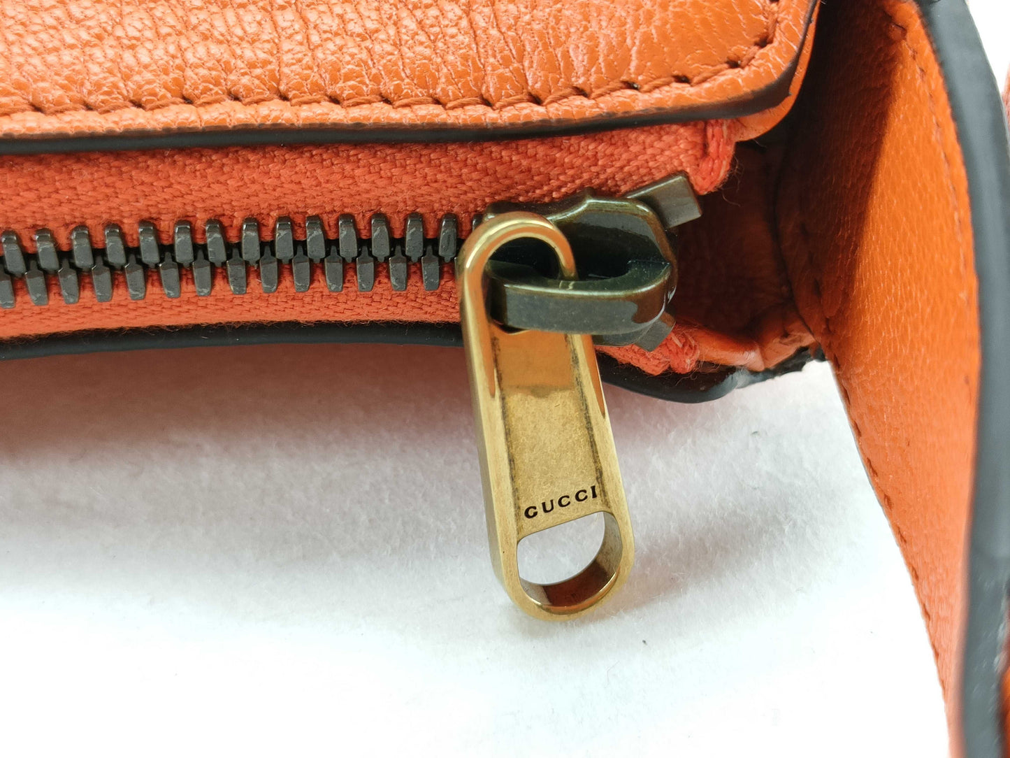 GUCCI Aphrodite Handbag Orange Handbag
