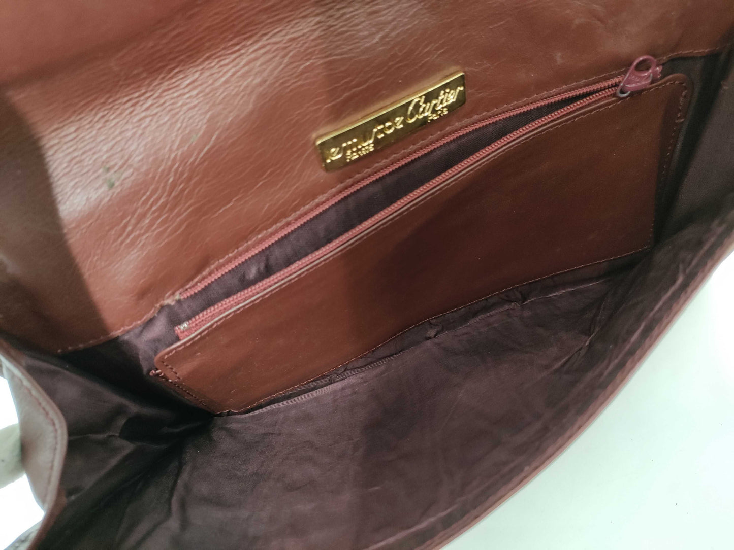 Cartier clutch bag, second bag, clutch bag