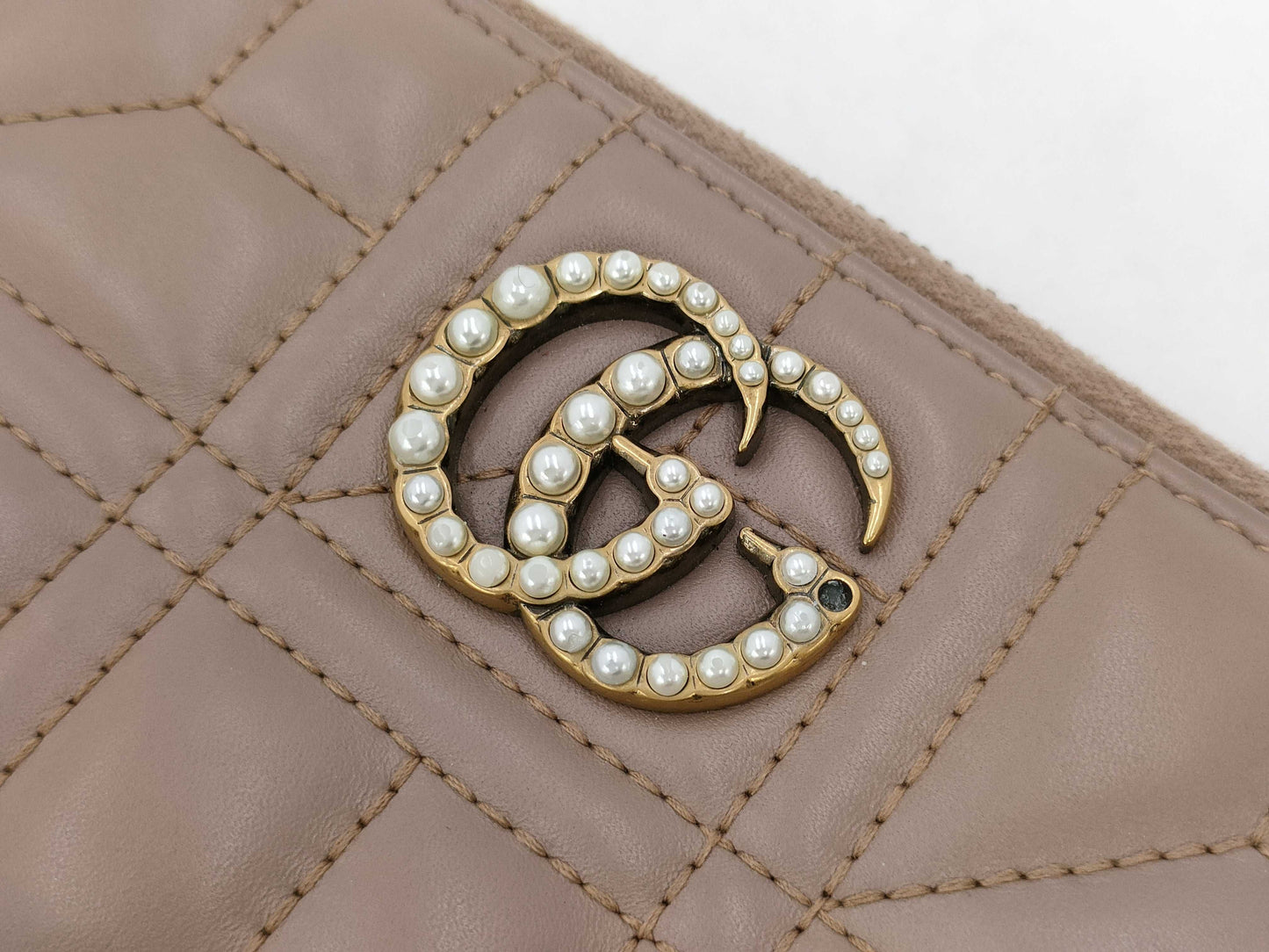 GUCCI Marmont Long Wallet 443123 525040 Pink Wallet