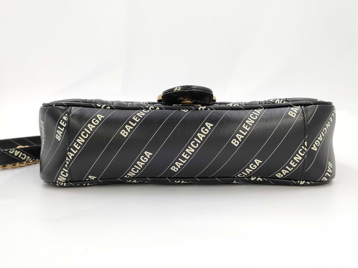 GUCCI x Balenciaga GG Marmont Chain Shoulder Bag