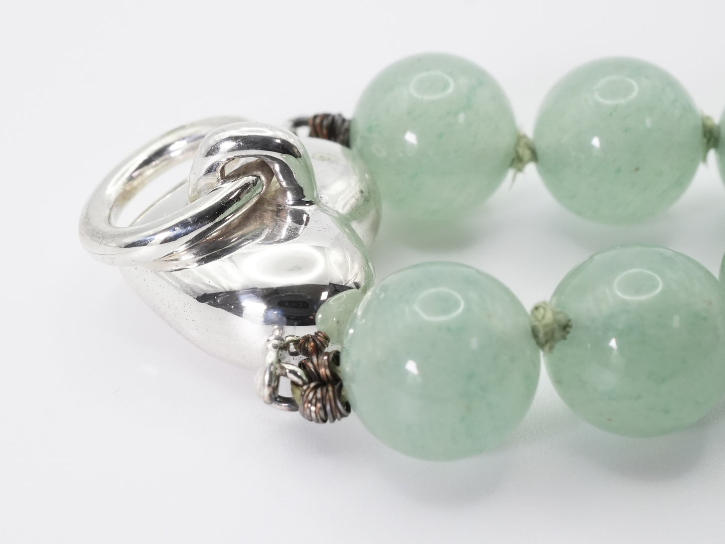 Tiffany & Co. Tiffany & Co. Heart Knocker Colored Stone Bracelet 925 Bracelet/Bangle