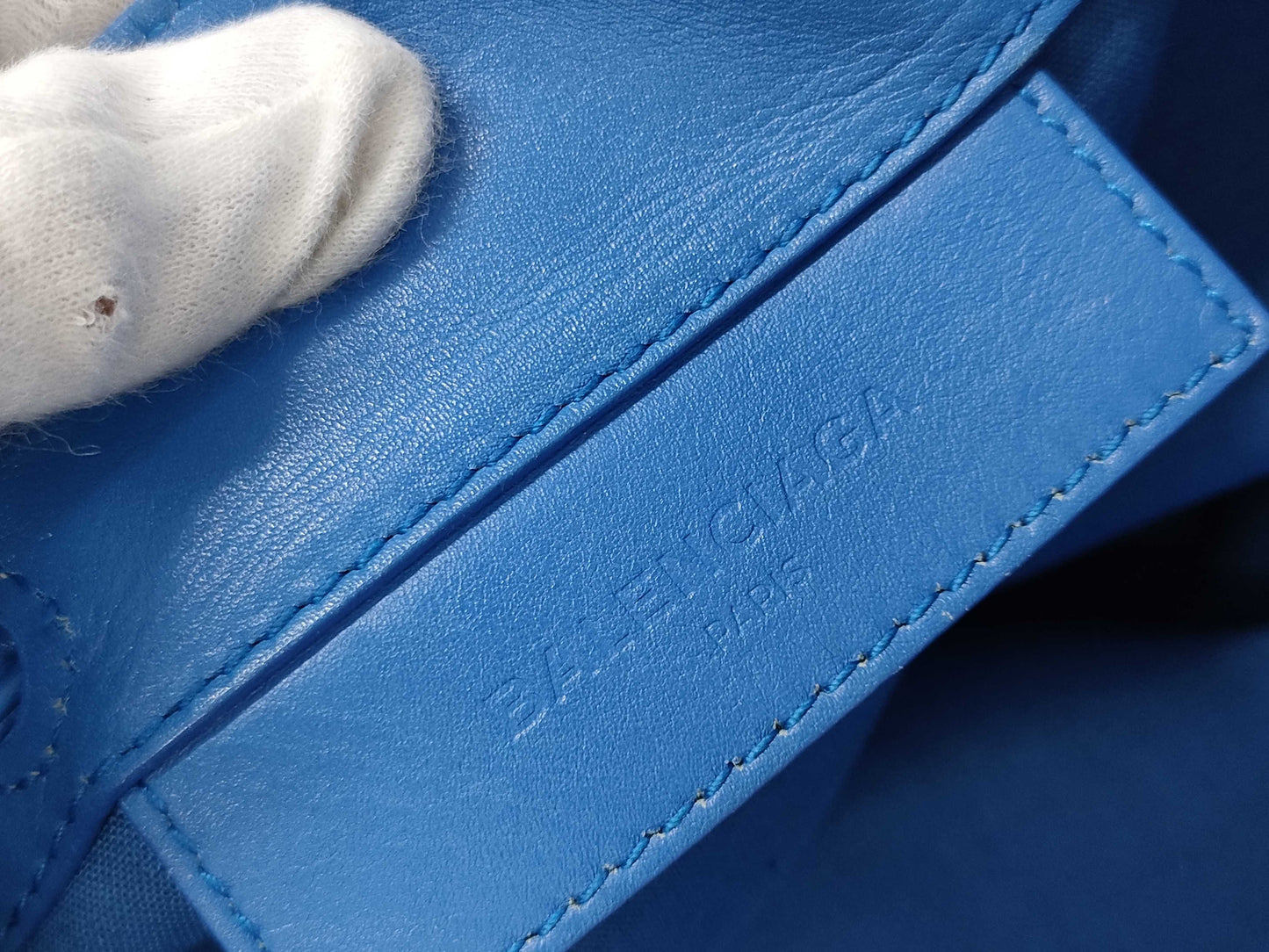 BALENCIAGA Canvas and Leather Drawstring Shoulder Bag
