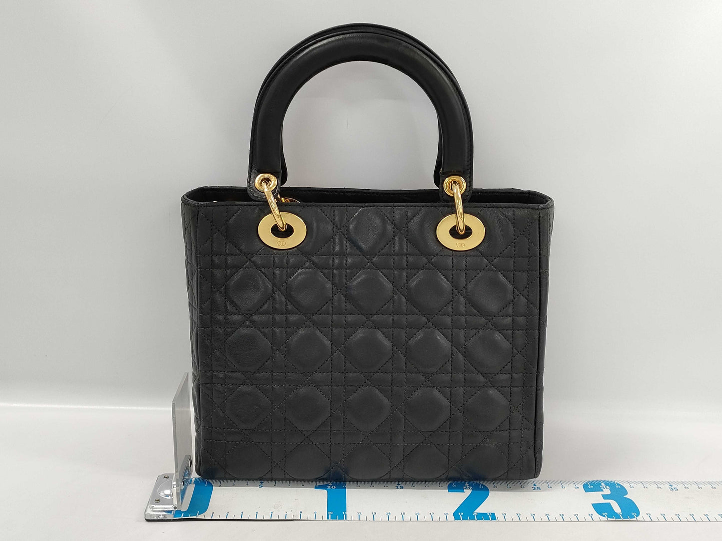 Dior Leather Cannage Black Handbag