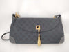 GUCCI GG Canvas Black Shoulder Bag