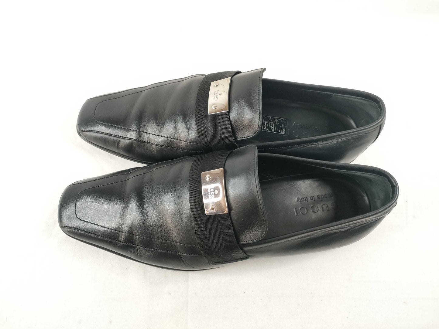 GUCCI GUCCI Gucci business shoes loafers leather shoes business shoes