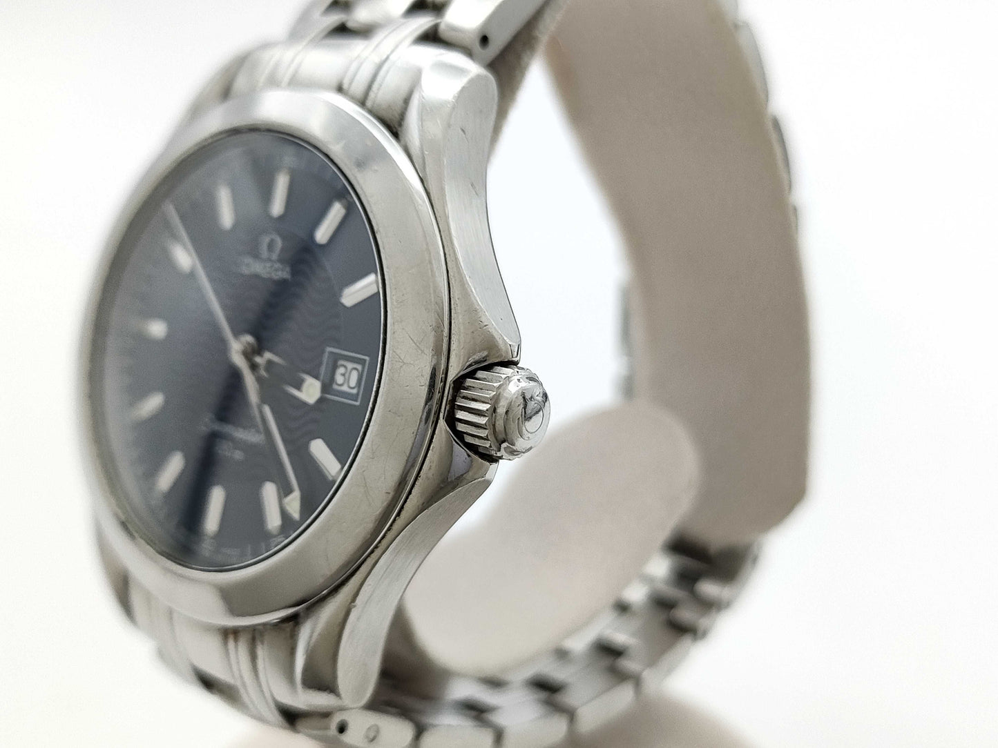 OMEGA 2511.81 57271673 Quartz Blue Dial Men's Watch