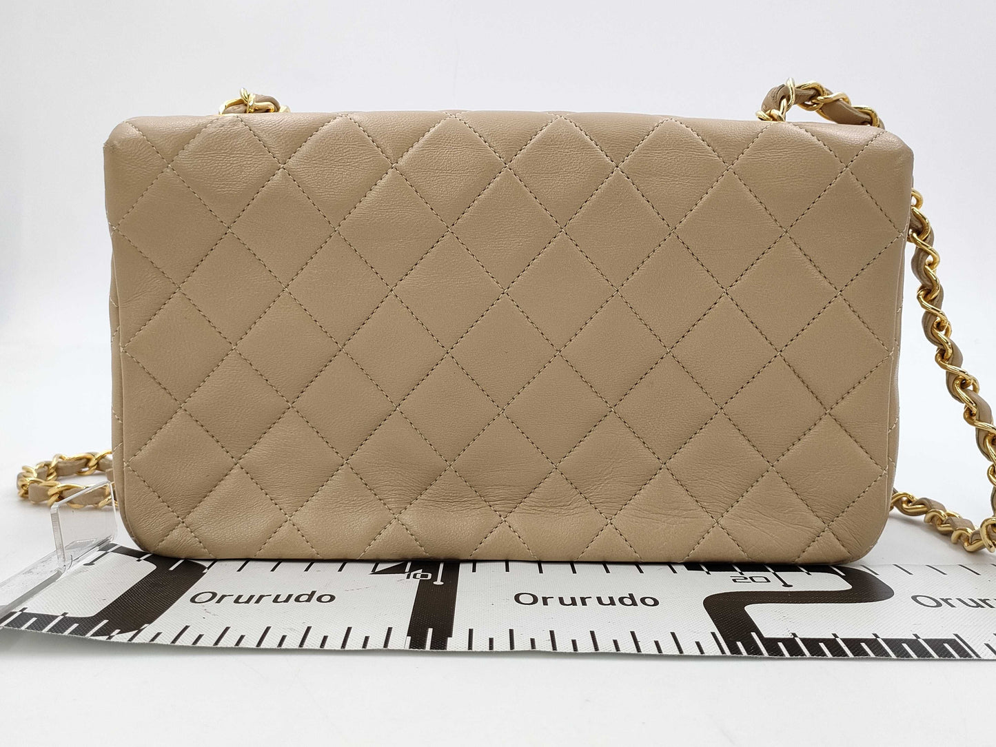 CHANEL CHANEL Matelasse Full Flap 23 Shoulder Bag Beige Shoulder Bag
