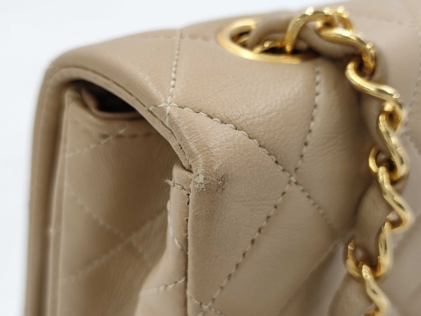 CHANEL CHANEL Matelasse Full Flap 23 Shoulder Bag Beige Shoulder Bag