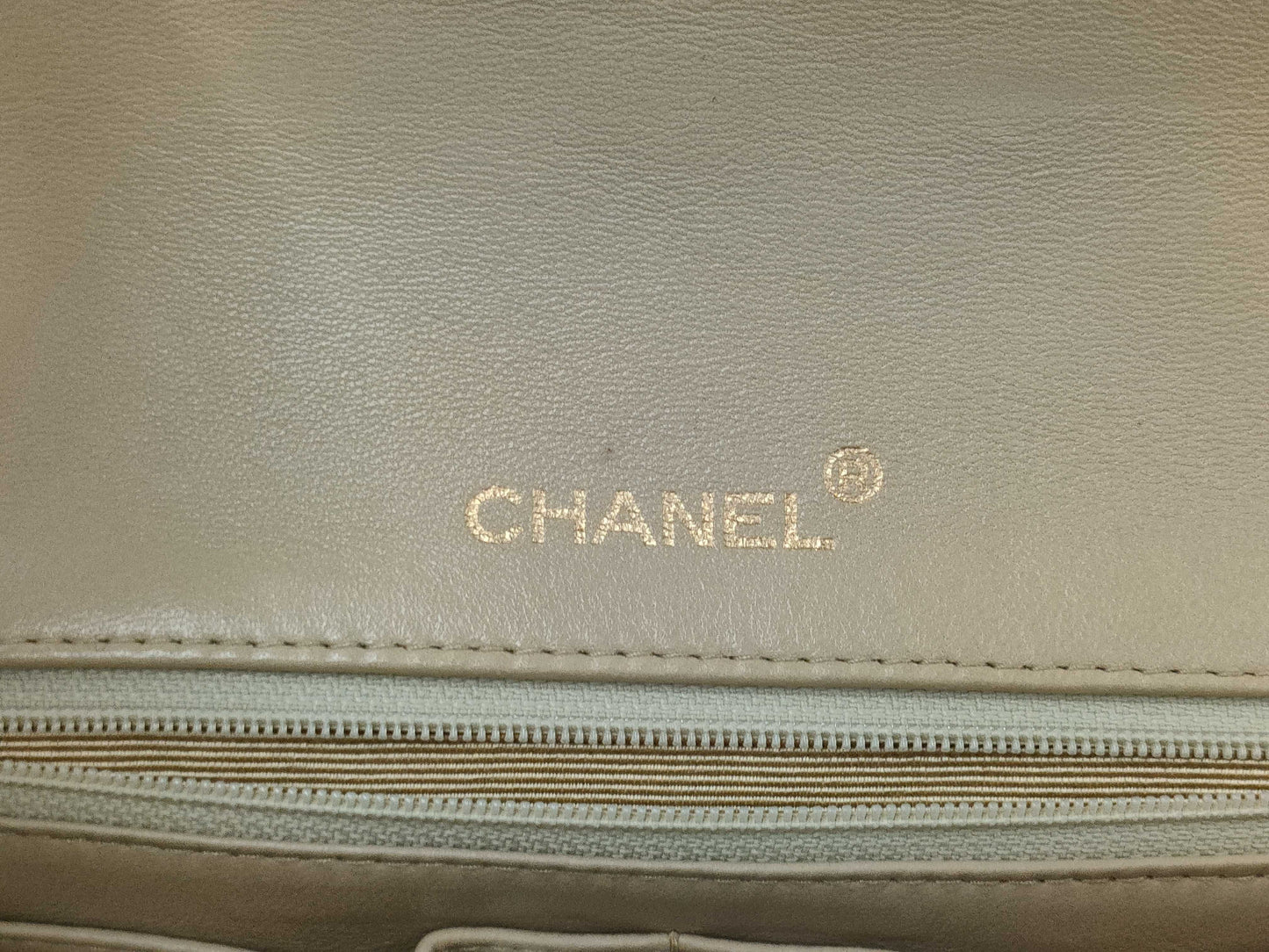 CHANEL CHANEL Matelasse Full Flap 23 Shoulder Bag Beige Shoulder Bag