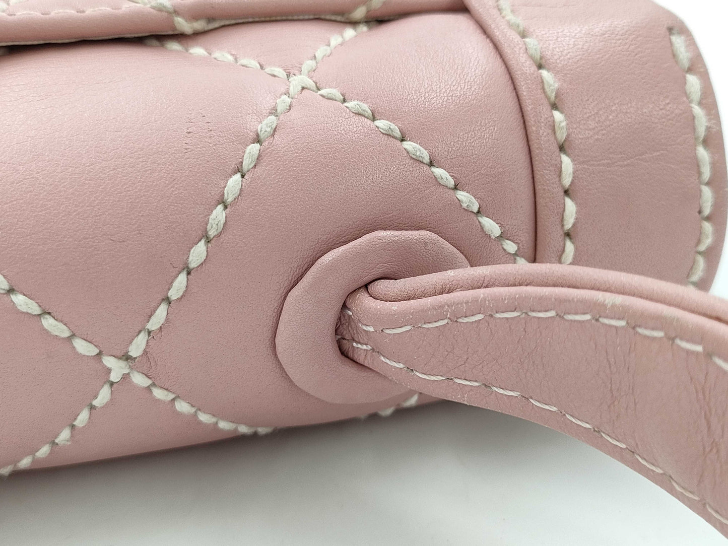 CHANEL CHANEL Wild Stitch No. 9 Shoulder Bag with Card