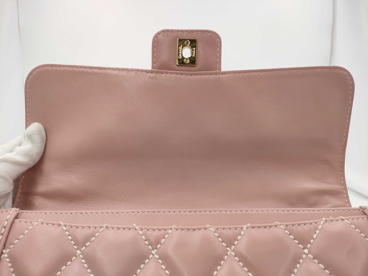 CHANEL CHANEL Wild Stitch No. 9 Shoulder Bag with Card