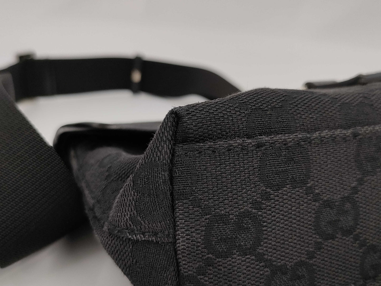 GUCCI GG Canvas 212792 Waist Pouch, Waist Bag, Shoulder Bag