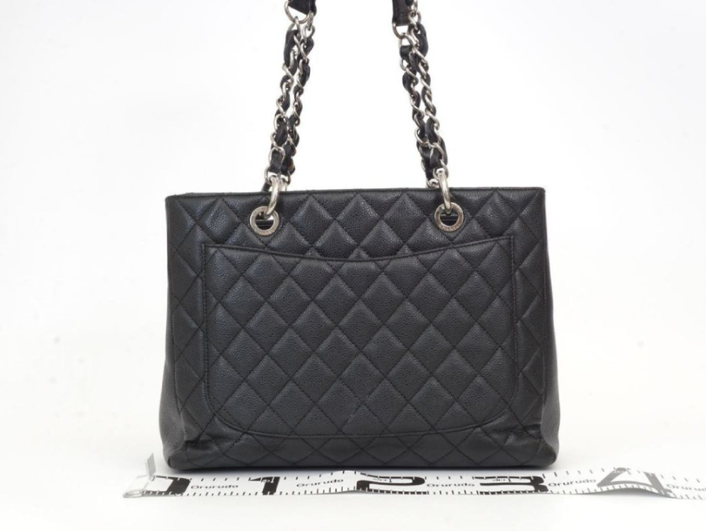 CHANEL CHANEL GST Giant Shopping Tote, Silver Hardware, No. 16 Tote Bag