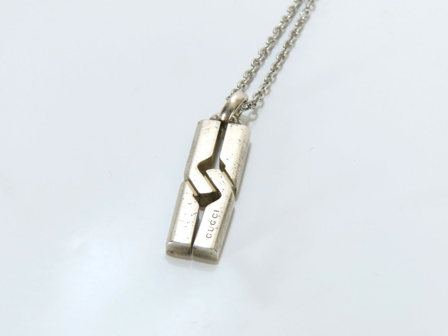 GUCCI GUCCI Gucci Plate 925 Necklace Necklace