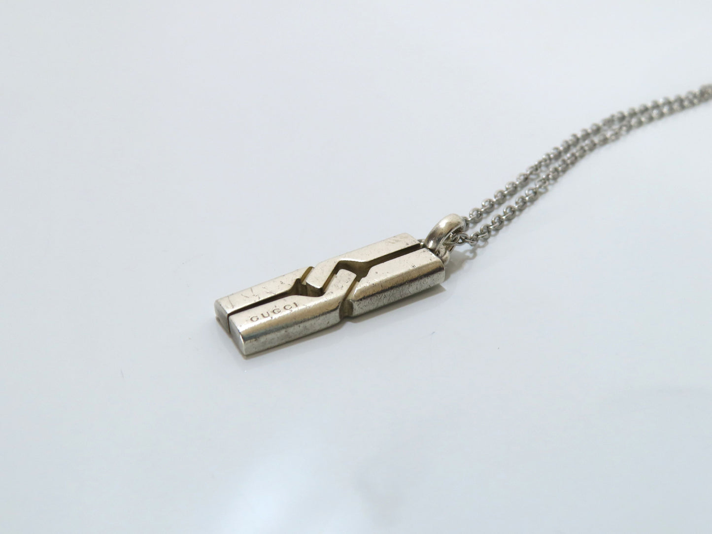 GUCCI GUCCI Gucci Plate 925 Necklace Necklace