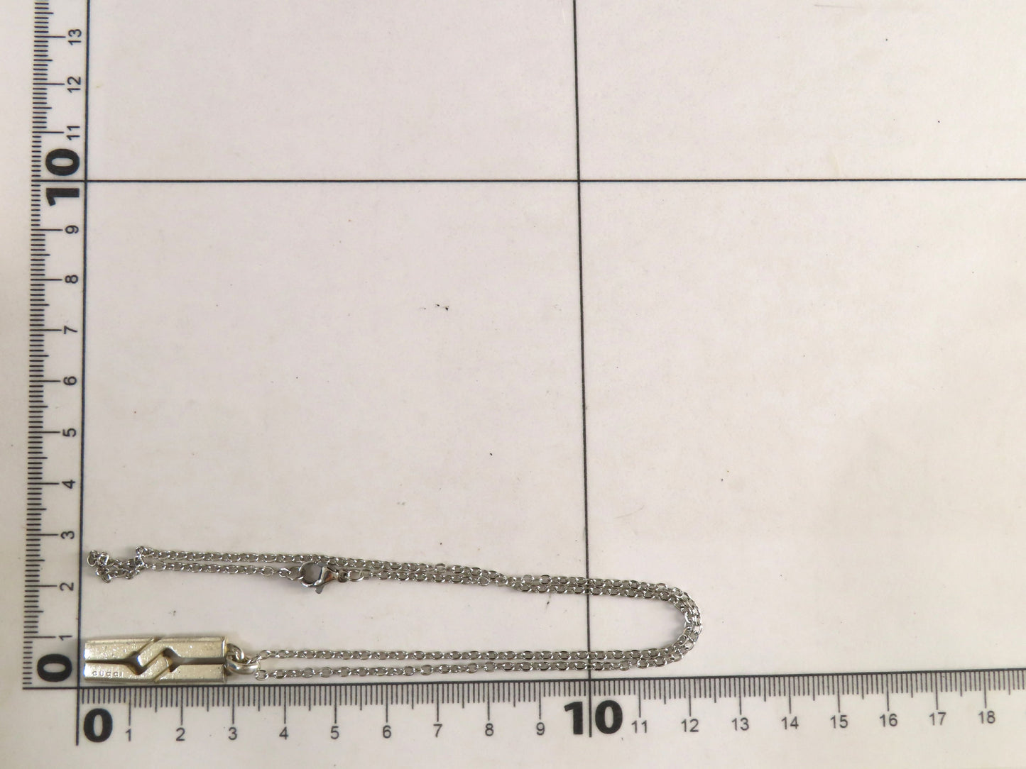 GUCCI GUCCI Gucci Plate 925 Necklace Necklace