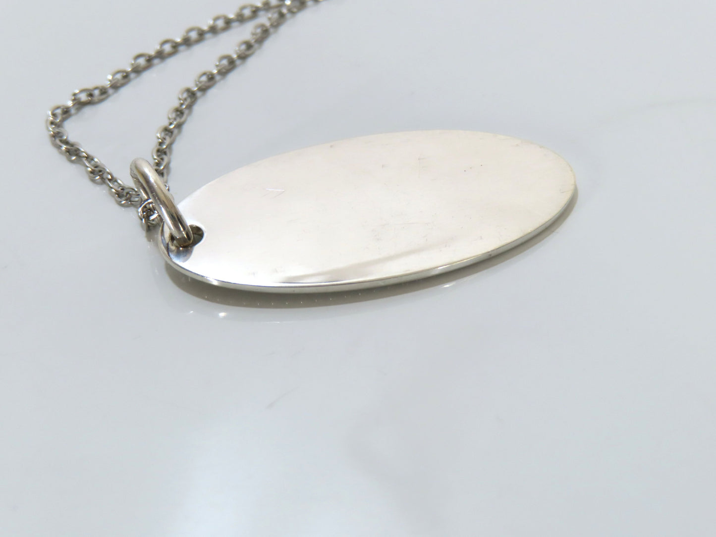 GUCCI GUCCI Gucci Oval 925 Plate Necklace Necklace