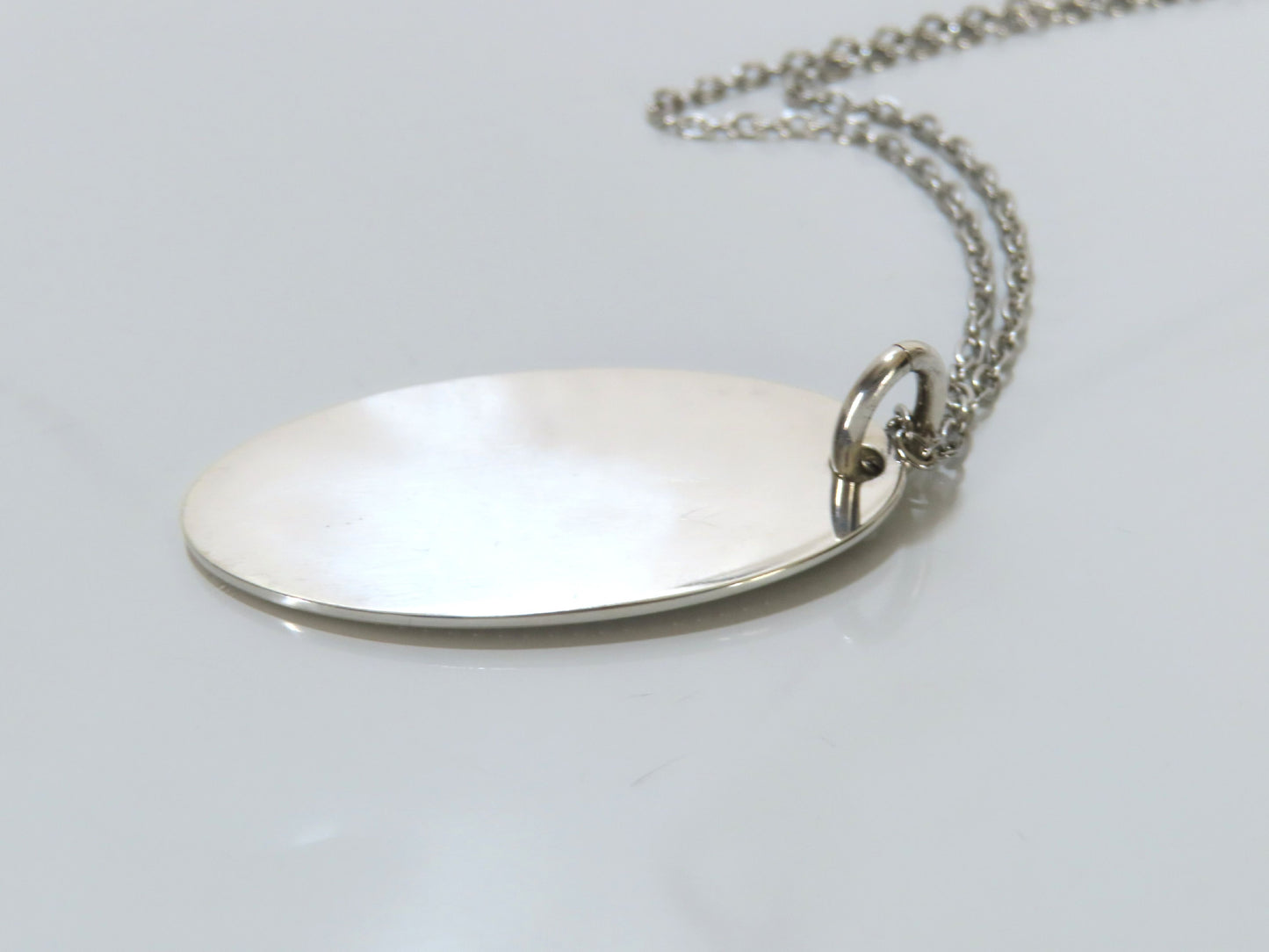 GUCCI GUCCI Gucci Oval 925 Plate Necklace Necklace