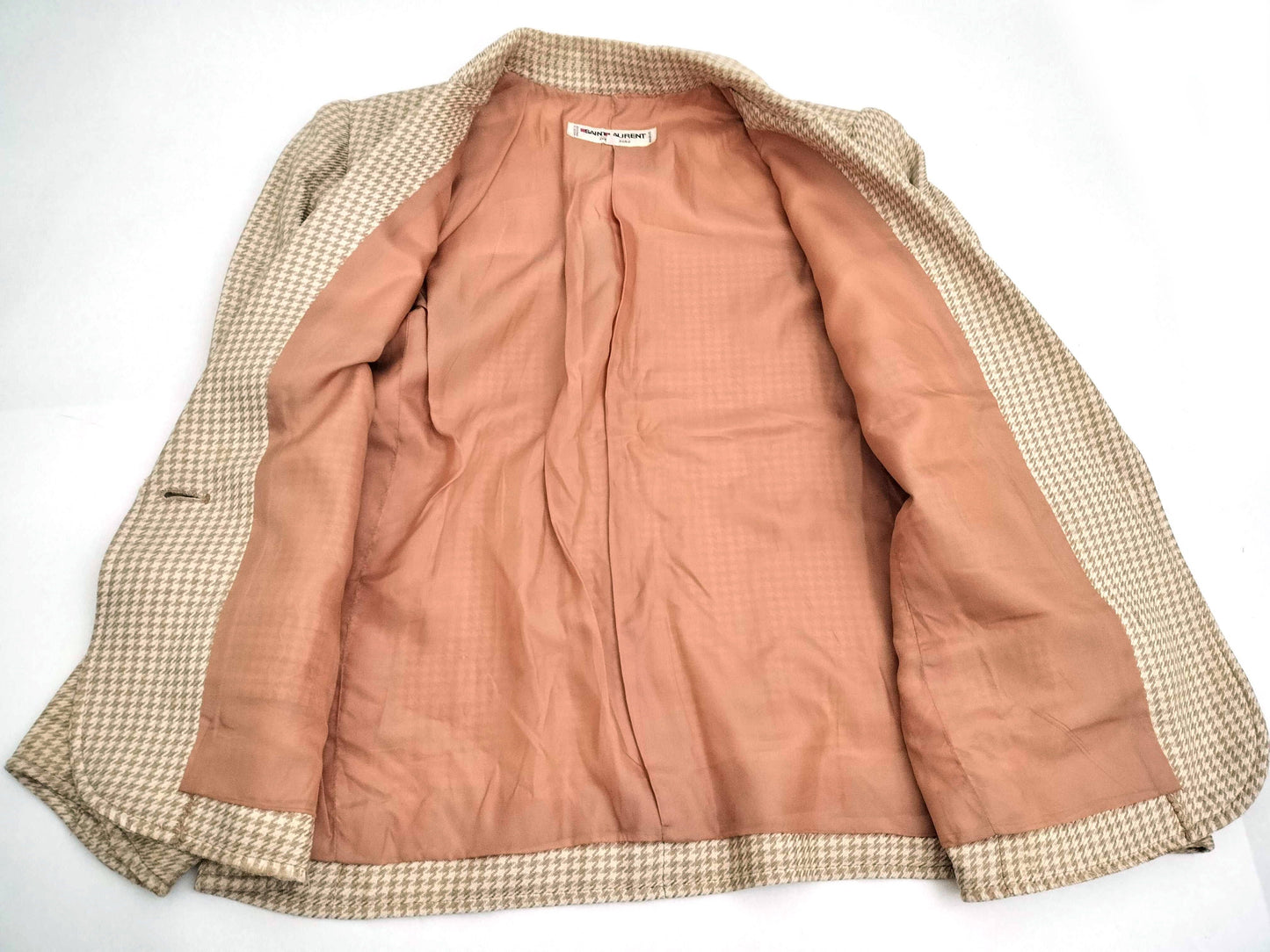 SAINT LAURENT SAINT LAURENT psris Houndstooth Jacket Jacket