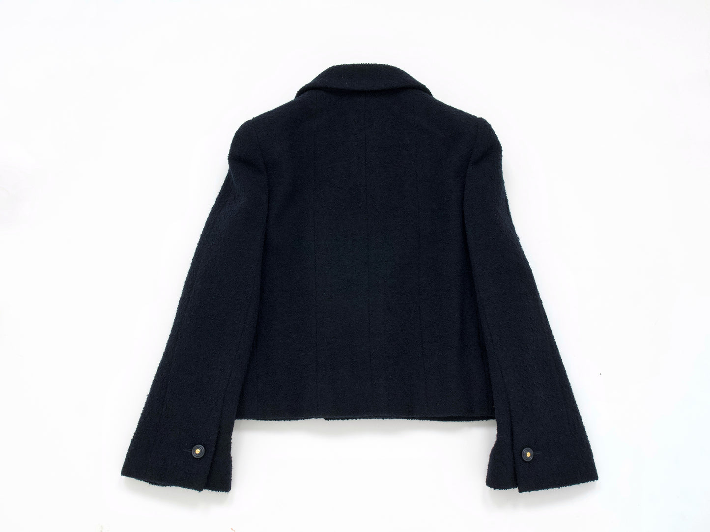 CHANEL 1995 Pile Tweed Short Jacket Size 38