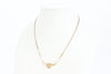 Dior Heart Motif Necklace Pendant Gold Necklace