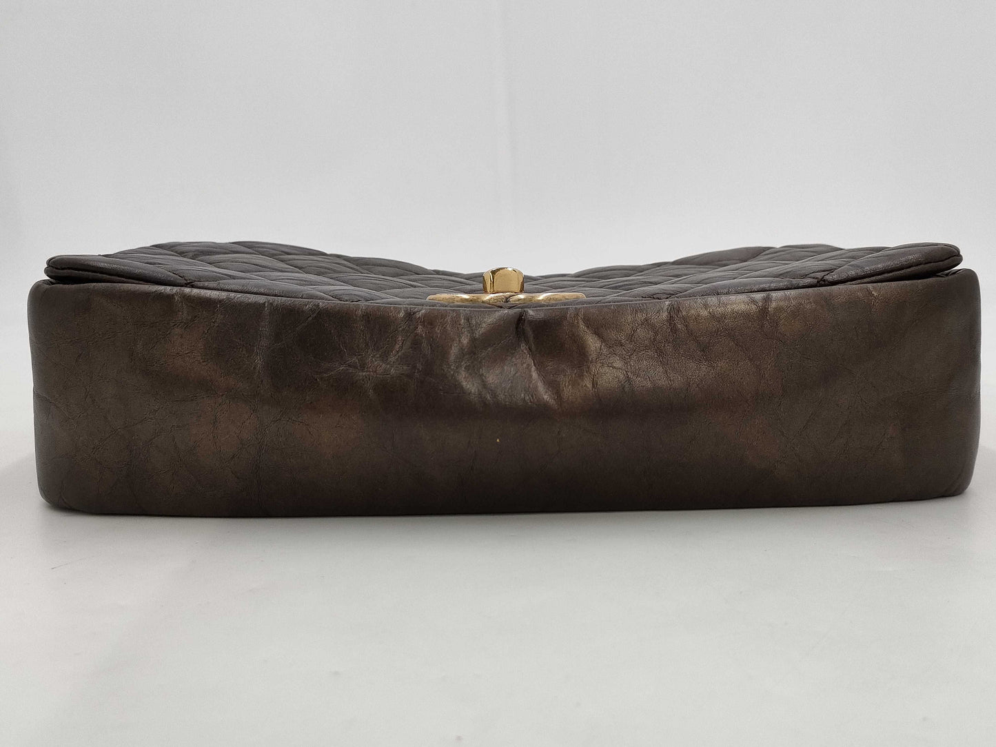 CHANEL Vintage Calfskin Matelasse 2-Way Hand Shoulder Bag, No. 16