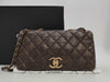 CHANEL Vintage Calfskin Matelasse 2-Way Hand Shoulder Bag, No. 16