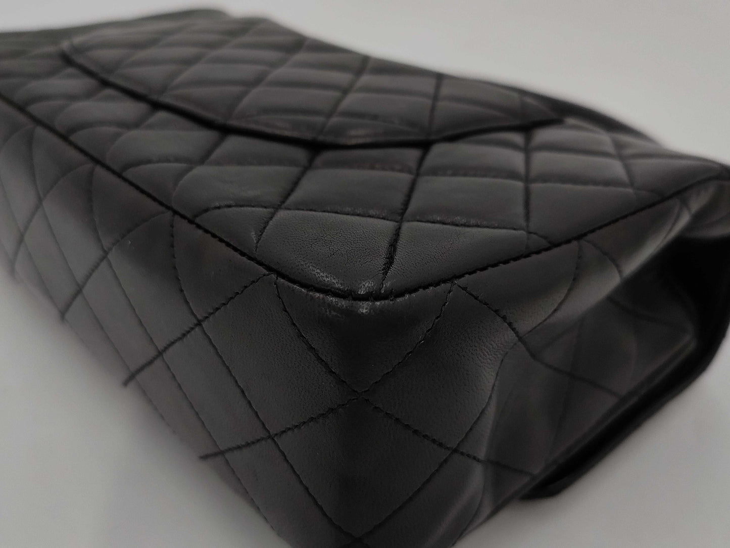 CHANEL Matelasse Hand Black No. 3 Handbag