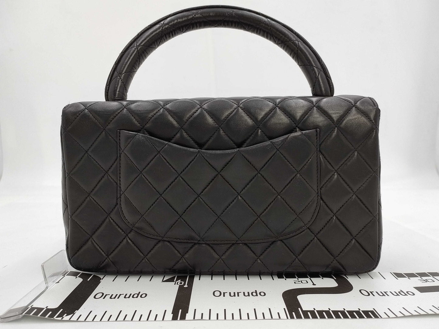 CHANEL Matelasse Hand Black No. 3 Handbag