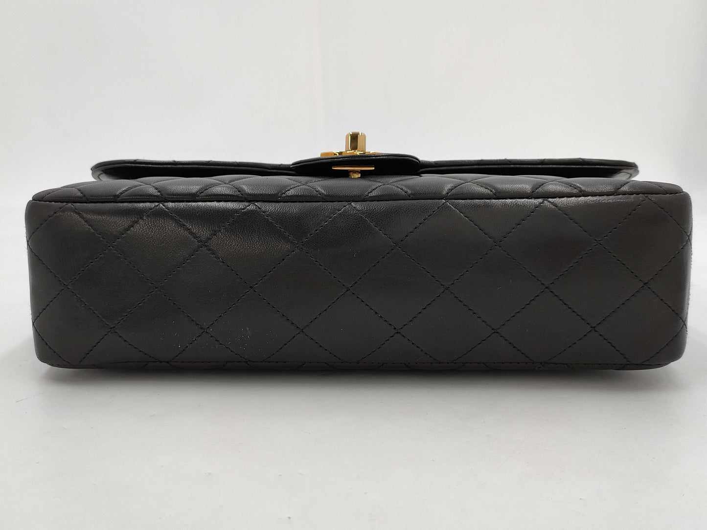 CHANEL Matelasse Hand Black No. 3 Handbag