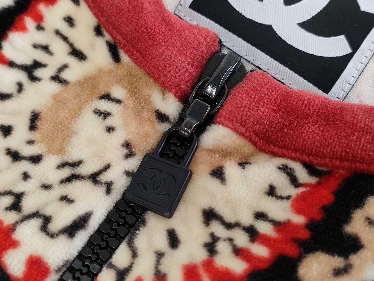 CHANEL Velour Moscow Line Jacket