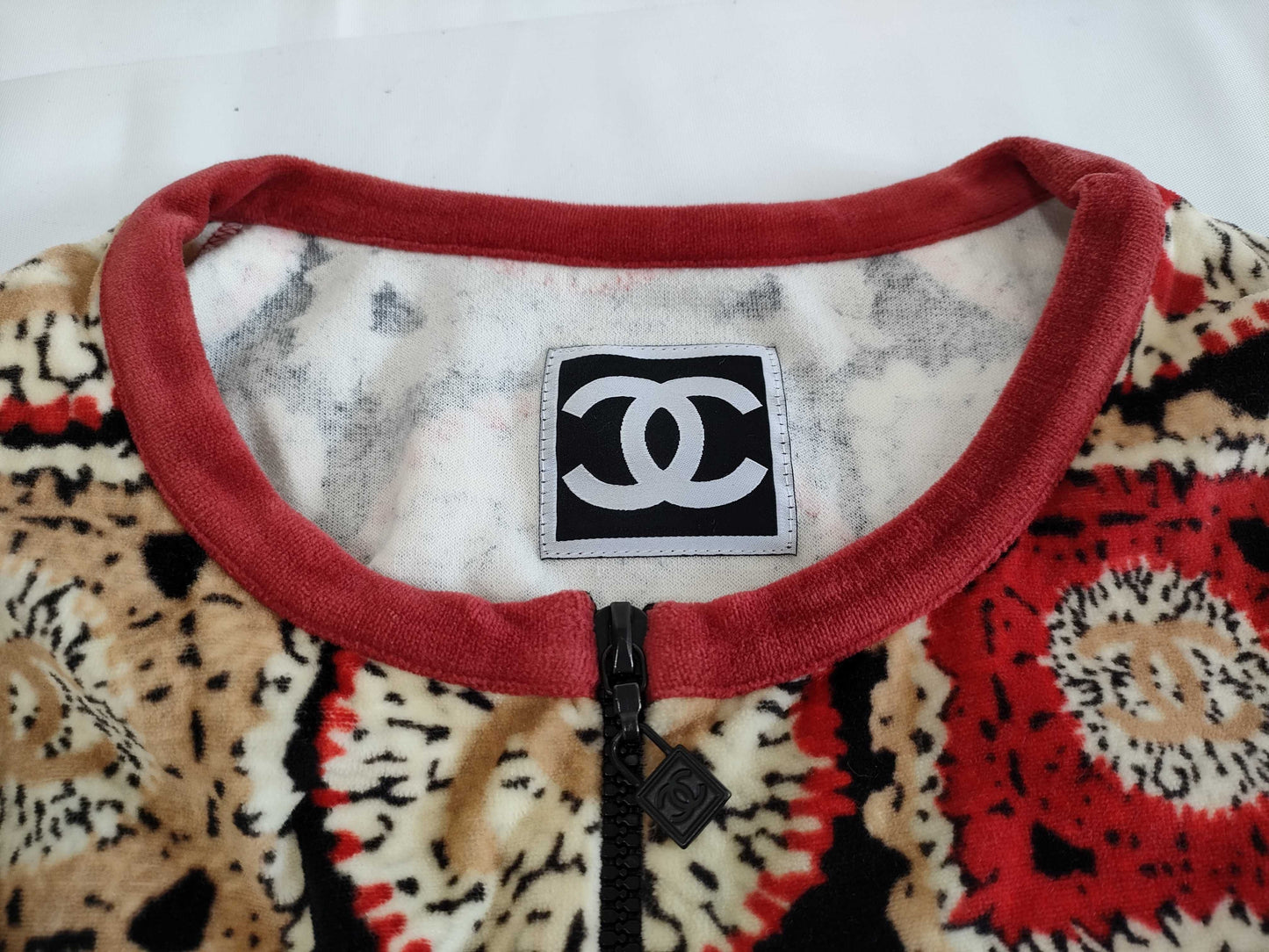 CHANEL Velour Moscow Line Jacket
