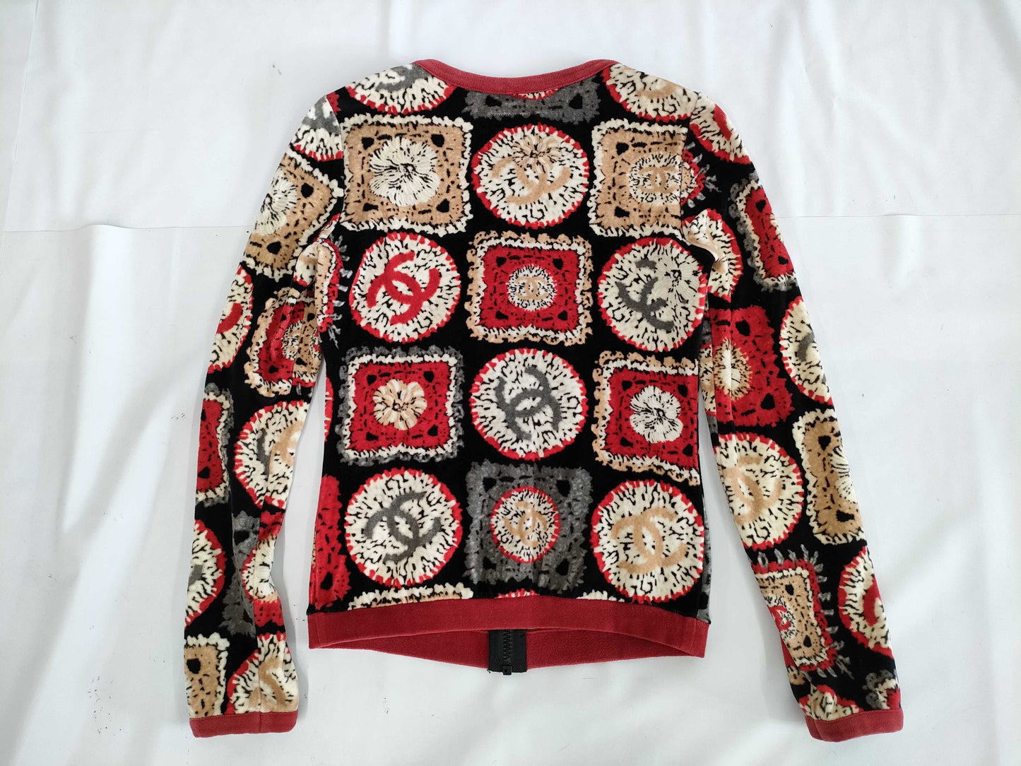 CHANEL Velour Moscow Line Jacket