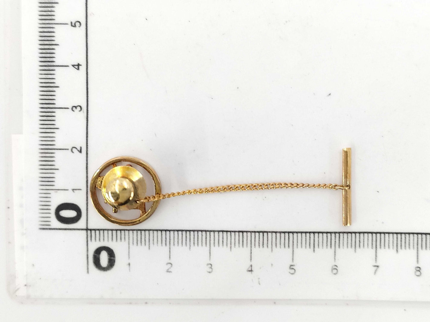 Dior Dior Logo Tie Pin Tie Tack Style Tie Clip/Cufflinks