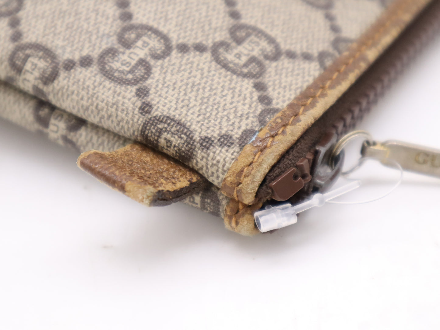 GUCCI GG Plus Second Bag Khaki Beige Brown Second Bag