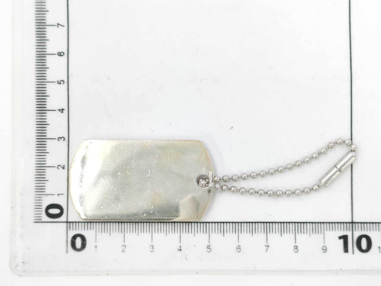 GUCCI Dog Tag 925 23.4g Key Case/Key Holder
