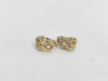 Dior Gold Rhinestone Earrings