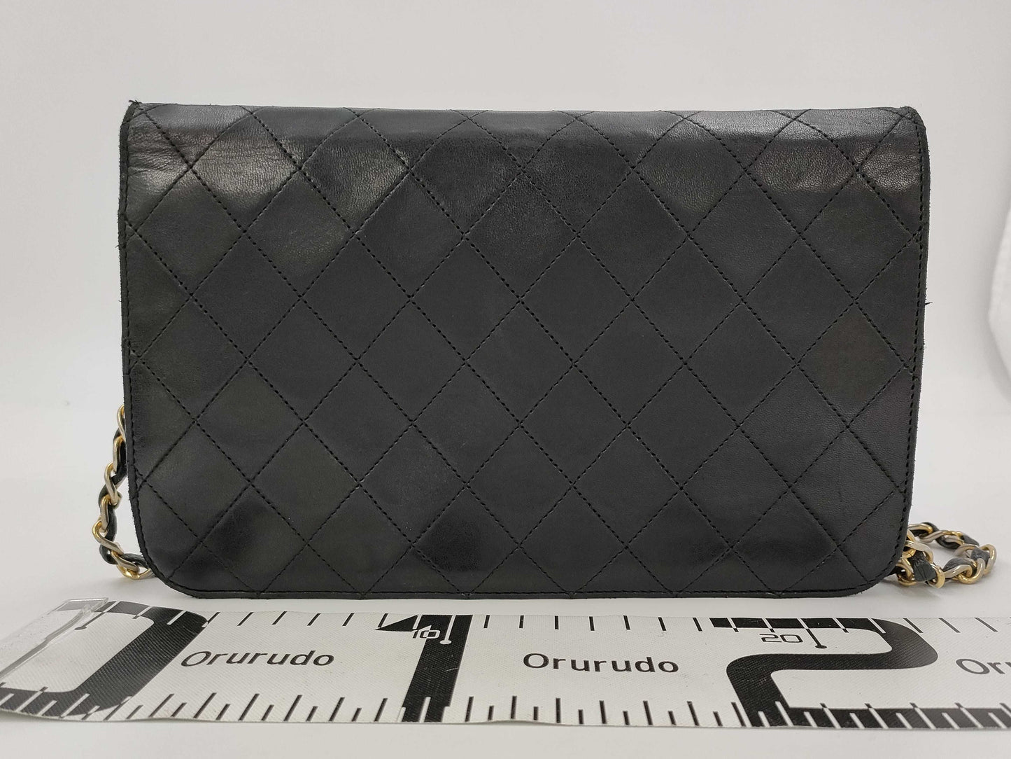 CHANEL Matelasse Chain Shoulder Bag Black Shoulder Bag