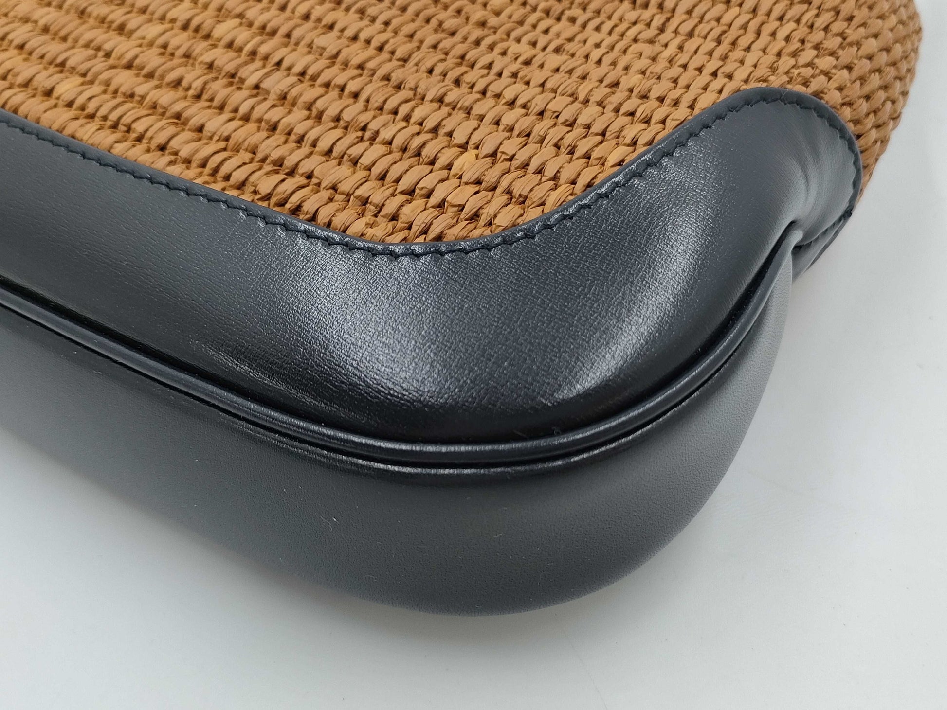 GUCCI Straw New Jackie Handbag