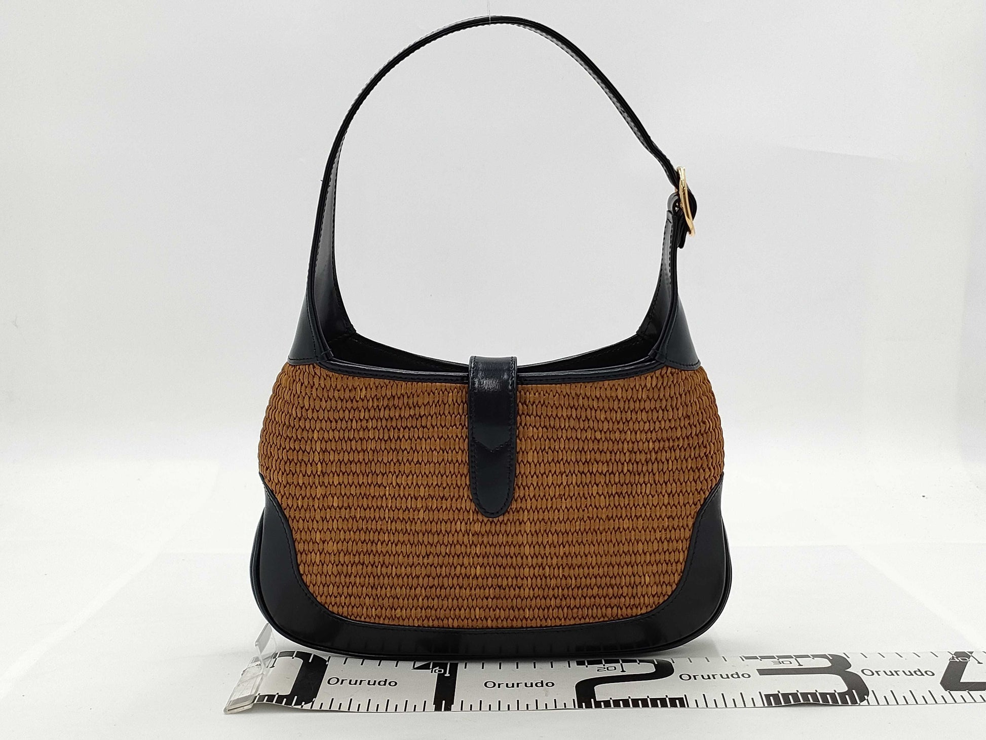 GUCCI Straw New Jackie Handbag