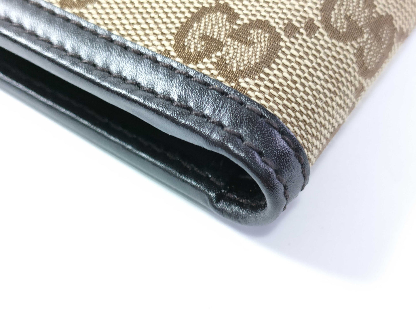 GUCCI GG Canvas Bifold Wallet 237359・0959 Brown Wallet