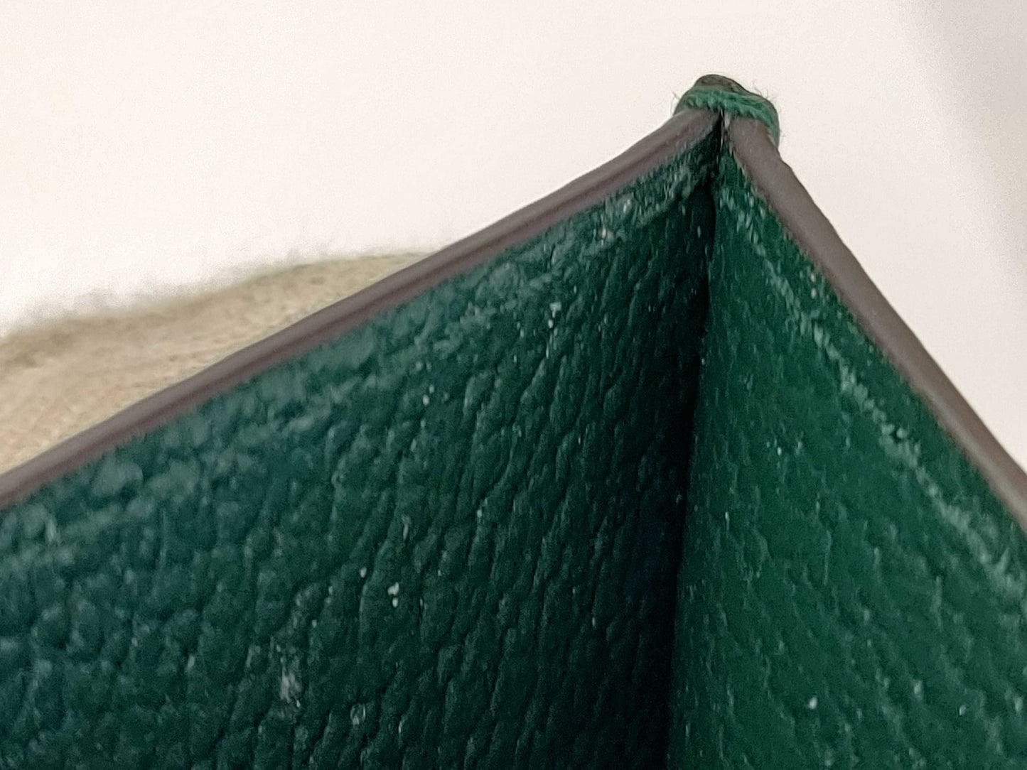 GUCCI Horsebit Leather Card Case 700469/0416 Green Card Case/Pass Case/Business Card Holder