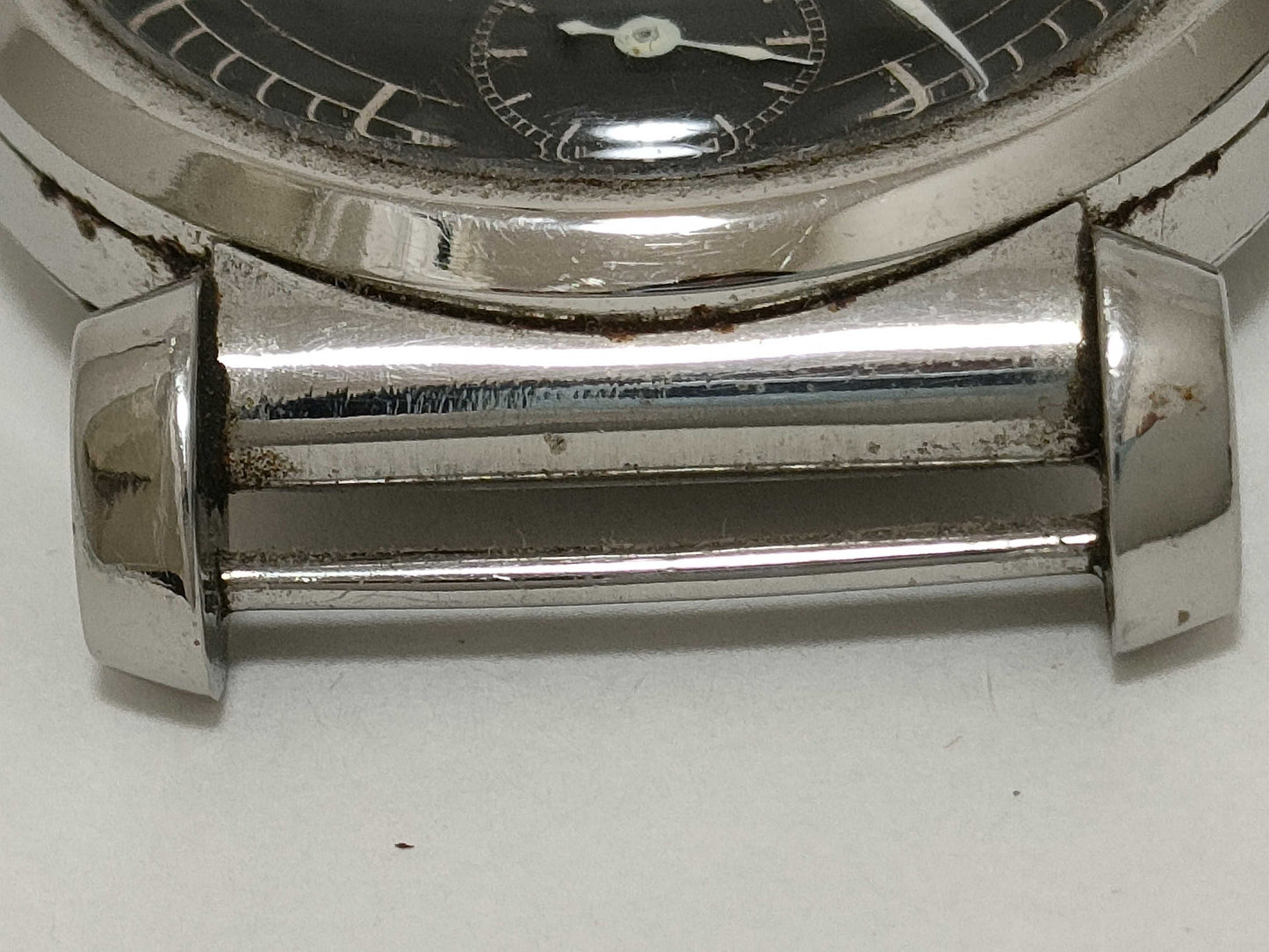 OMEGA Stainless Steel/Hand-Wound Black Dial Case Only Women's Watch