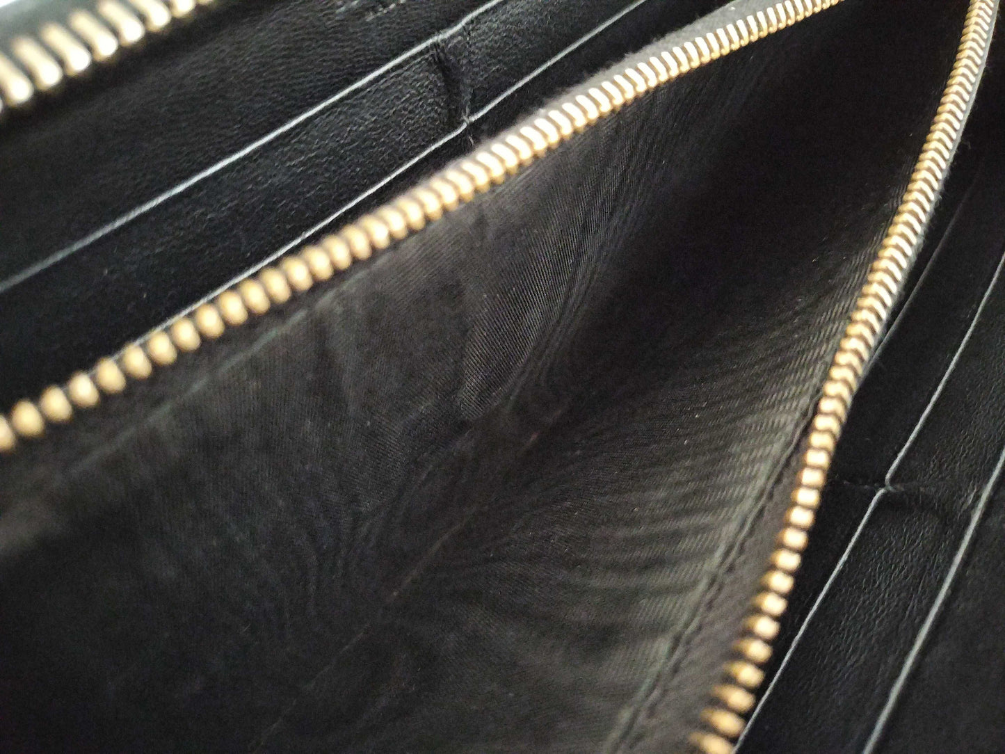 BOTTEGA VENETA Intrecciato Leather Long Wallet with Zip-Around Design, Black, 114076 V0013 1000