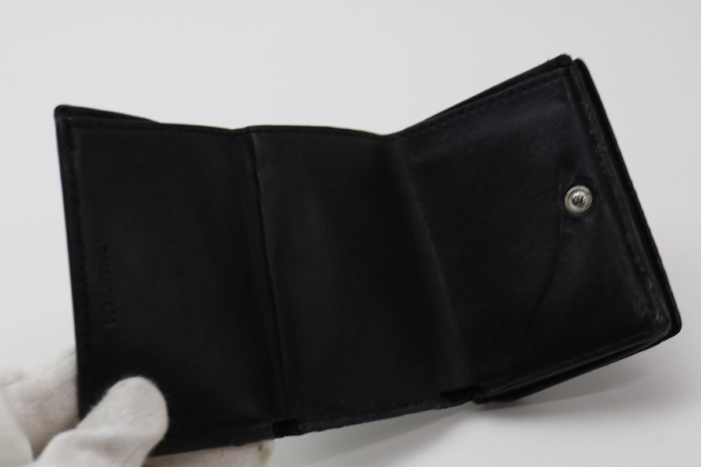 BALENCIAGA Leather Everyday Wallet