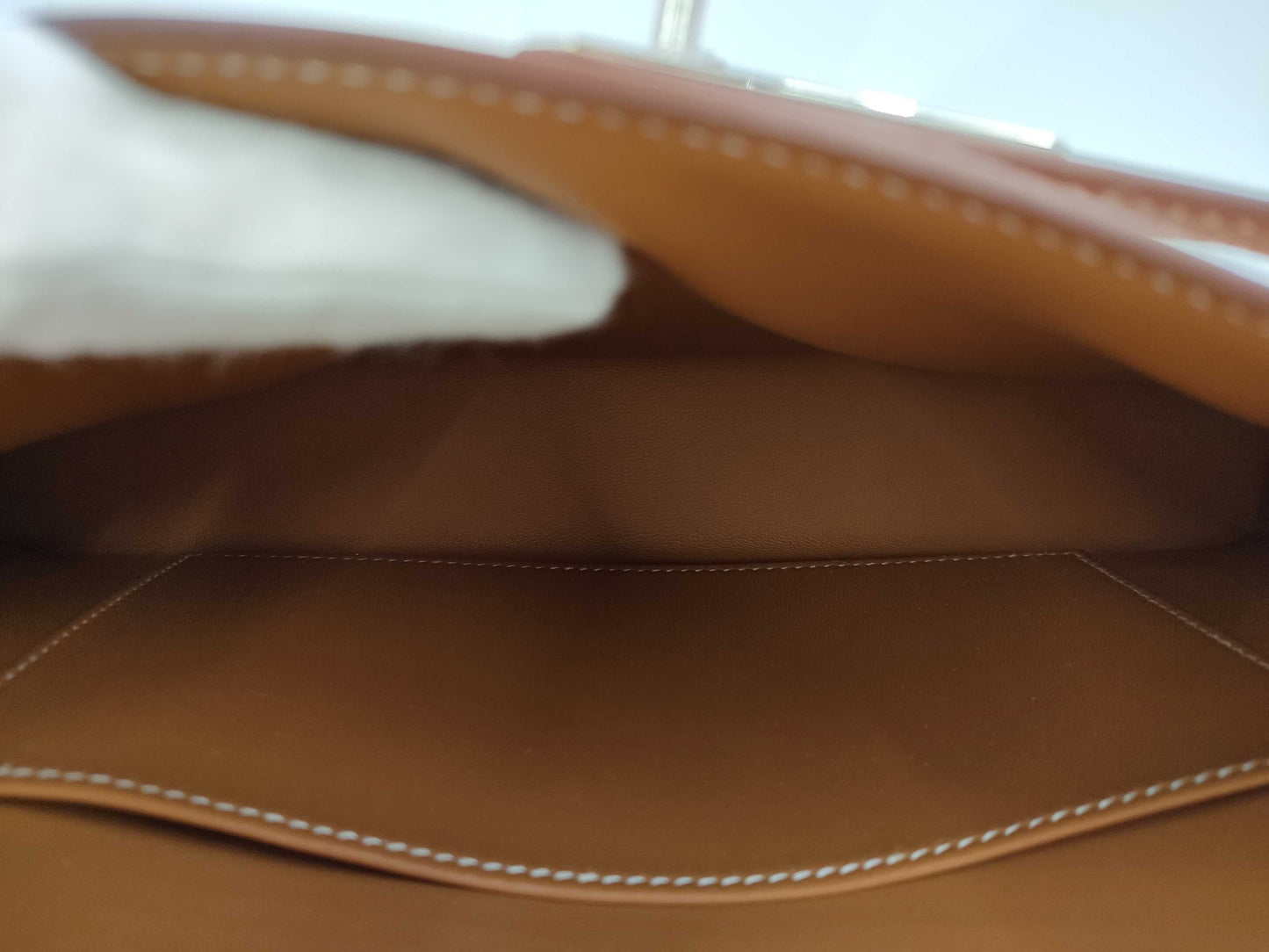 HERMES Kelly Elan W Stamp Shoulder Bag