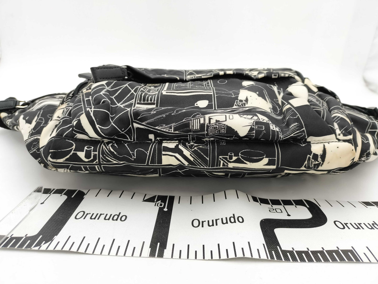 PRADA 2VL132 Graphic Body Bag